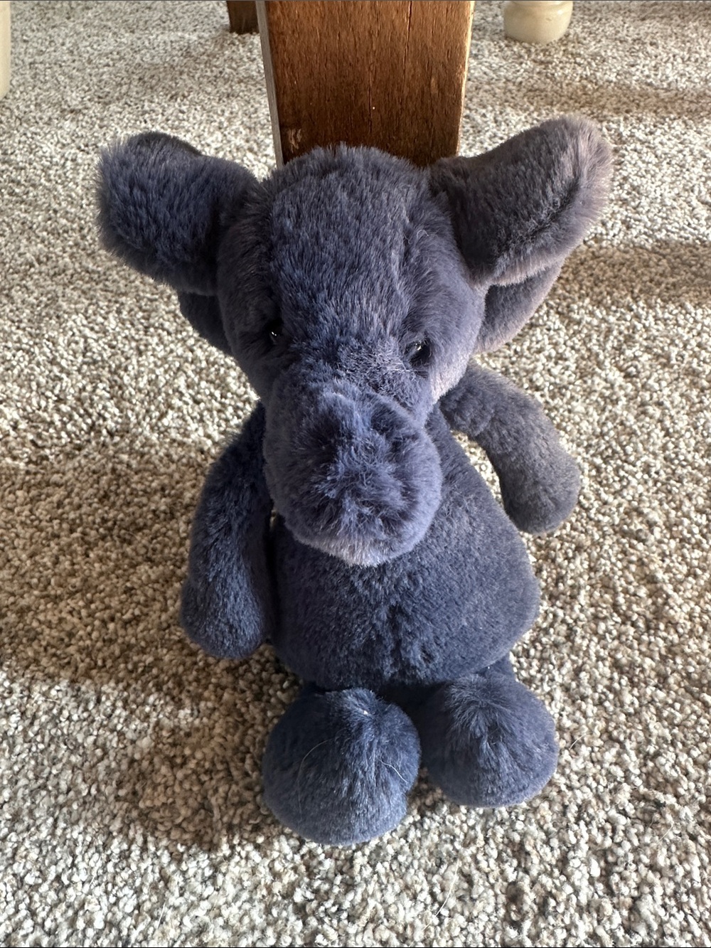 Jellycat Deep Blue Plush Elephant